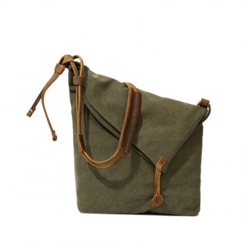 Женская сумка через плечо Air хаки фото