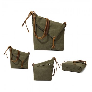 Женская сумка через плечо Air хаки фото