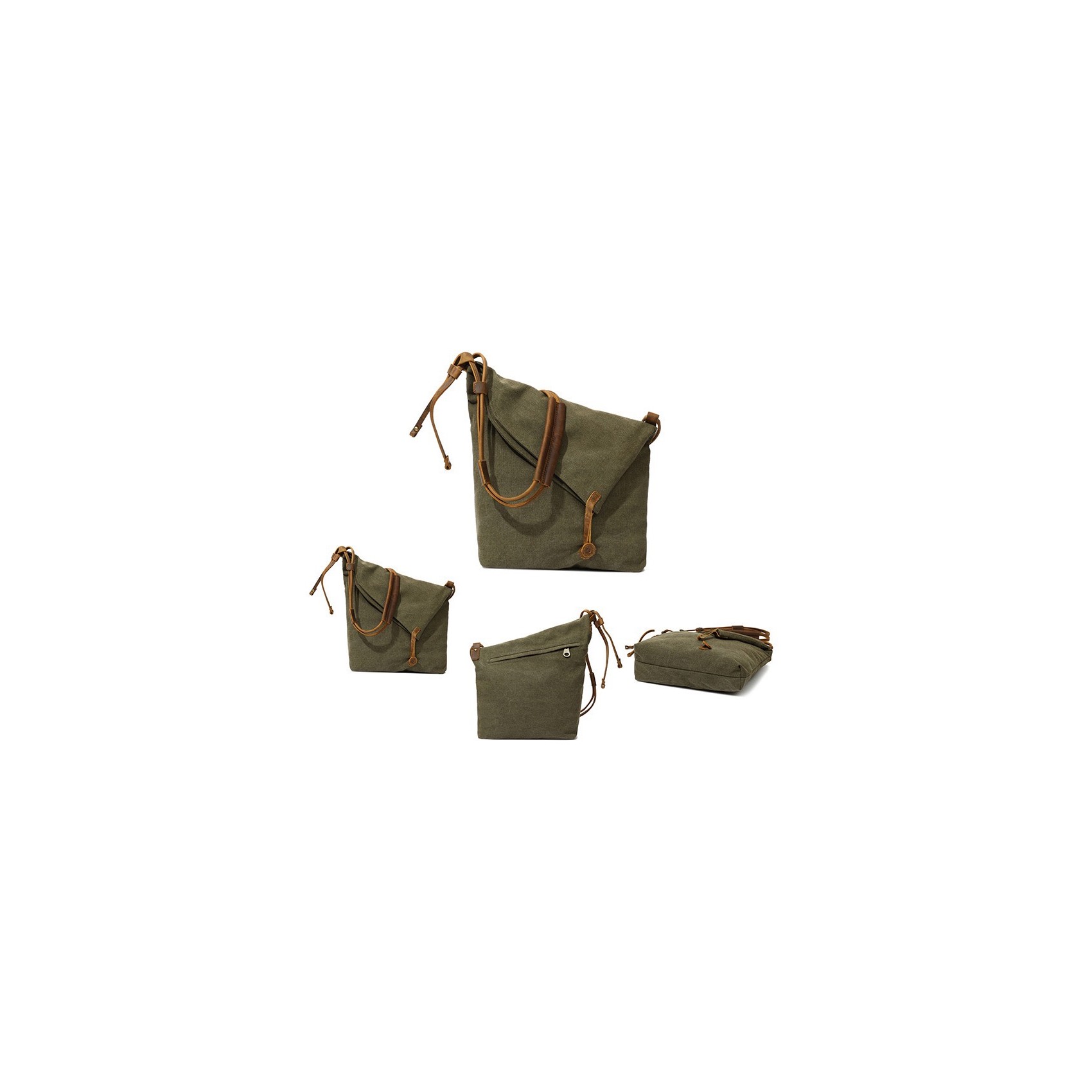 Женская сумка через плечо Air хаки