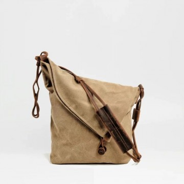 Жіноча сумка через плече Air світло-коричнева фото