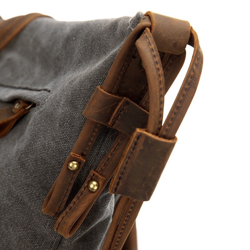 Женская сумка через плечо Air графит - 12 фото