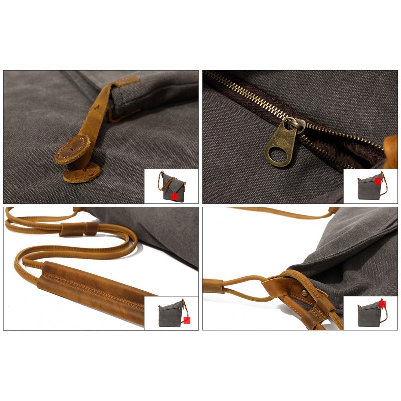 Жіноча сумка через плече Air графіт - 23 фото