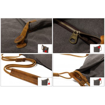 Женская сумка через плечо Air графит фото