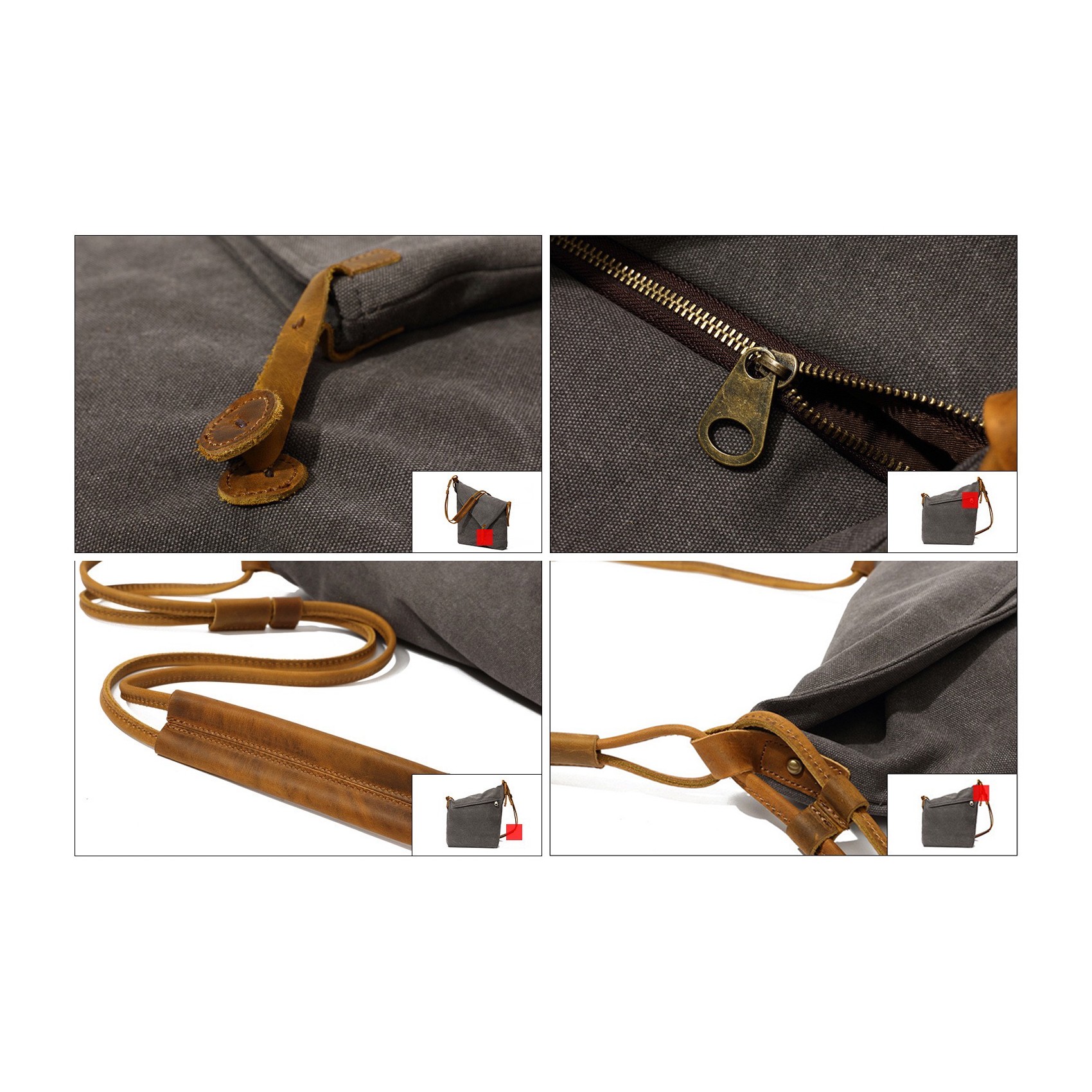 Жіноча сумка через плече Air графіт