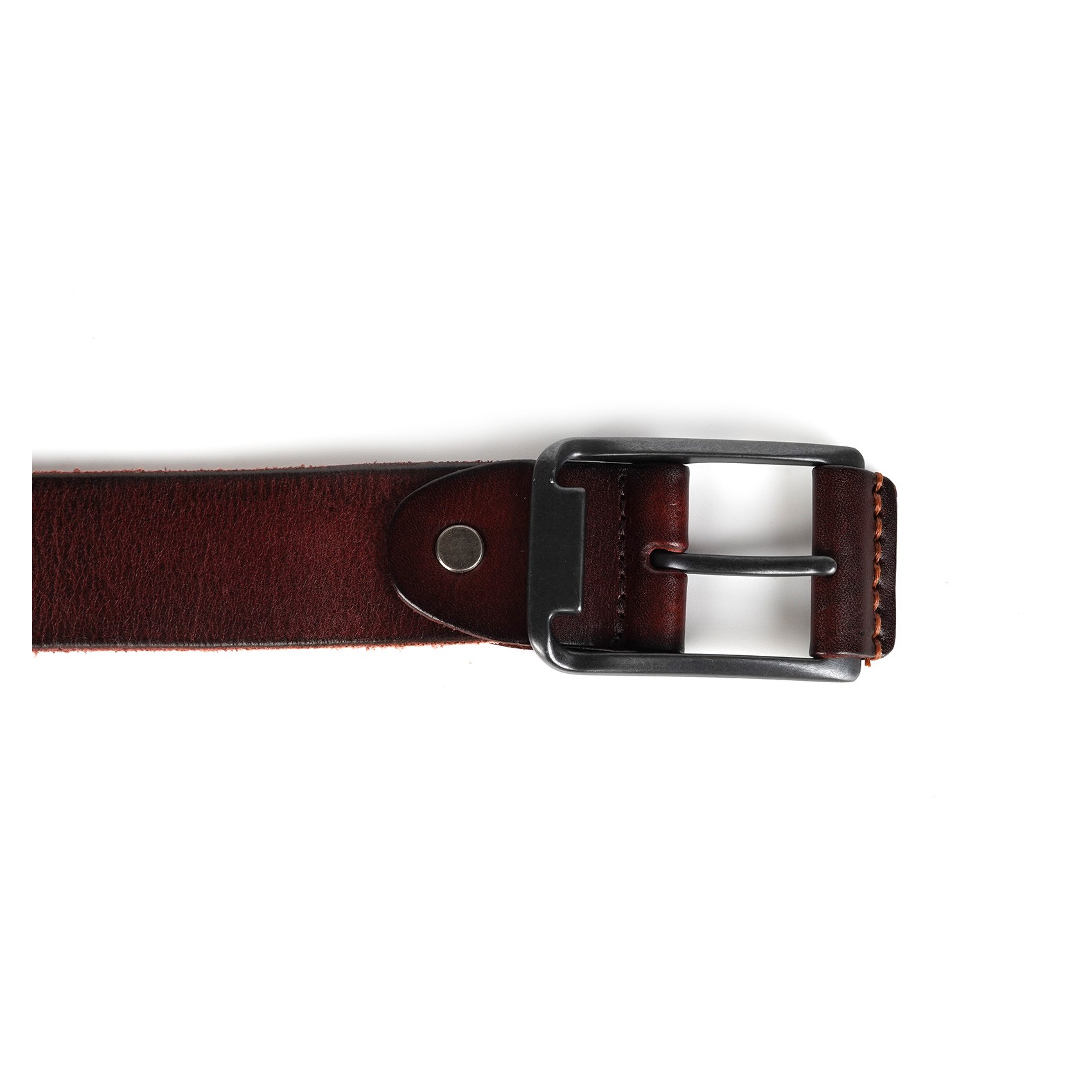 Чоловічий шкіряний ремінь Edwin коричневий