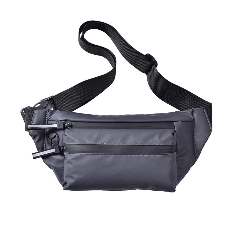 Сумка бананка на пояс сіра Street Y