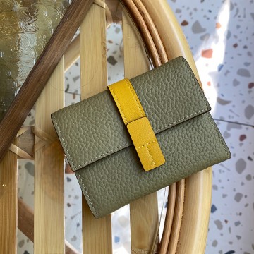 Жіночий шкіряний гаманець Rachel фісташковий фото