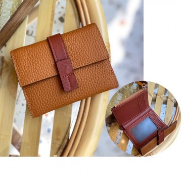 Жіночий шкіряний гаманець Rachel світло-коричневий фото