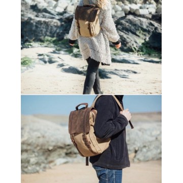 Мужской городской рюкзак Ethan светло-коричневый фото