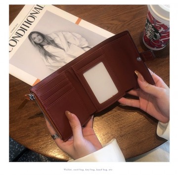 Женский кожаный кошелек Rachel светло-коричневый фото