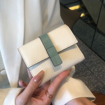 Жіночий шкіряний гаманець Rachel білий фото