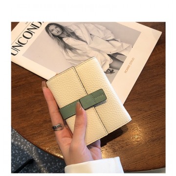 Жіночий шкіряний гаманець Rachel білий фото