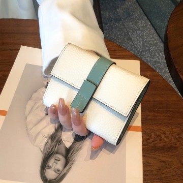 Жіночий шкіряний гаманець Rachel білий фото