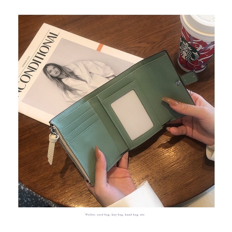 Жіночий шкіряний гаманець Rachel білий - 4 фото