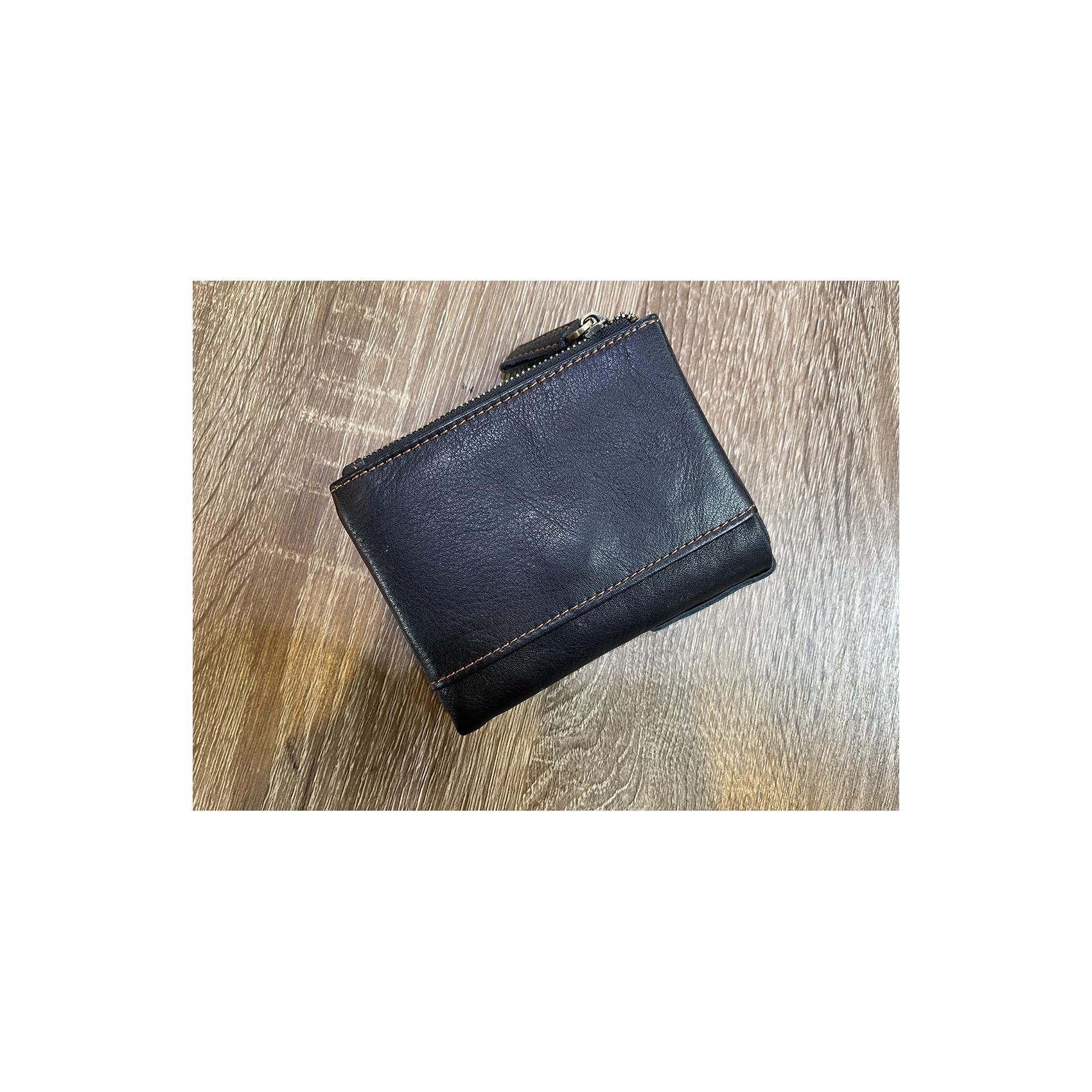 Чоловічий шкіряний гаманець Corrida чорний