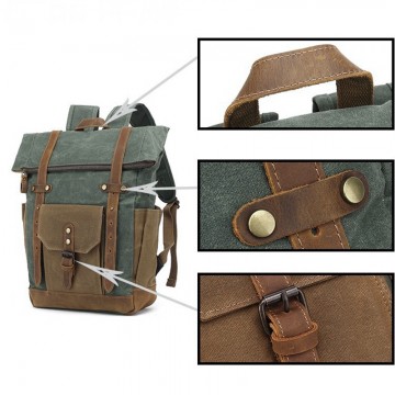 Мужской городской рюкзак Dylan изумрудный фото