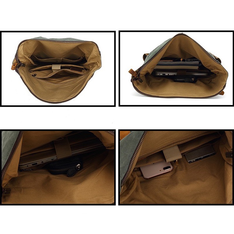 Чоловічий міський рюкзак Dylan смарагдовий - 10 фото