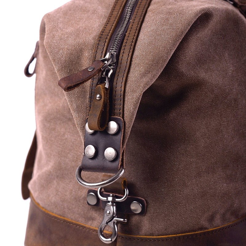 Мужская городская сумка Town коричневая - 8 фото