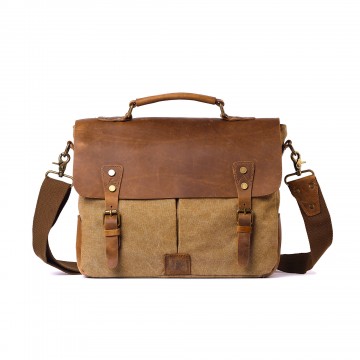 Чоловічий портфель Tone коричневий фото