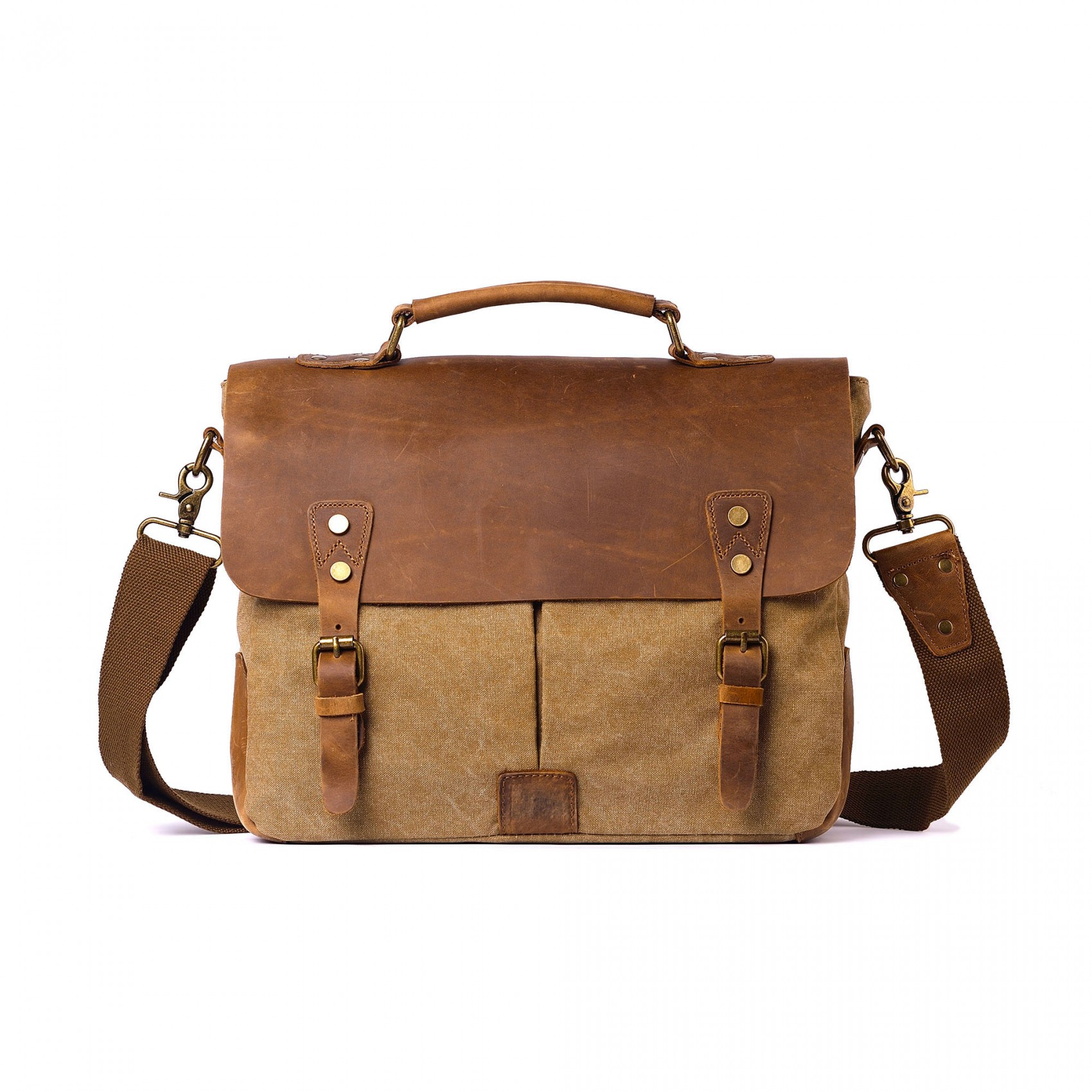 Мужской портфель Tone коричневый