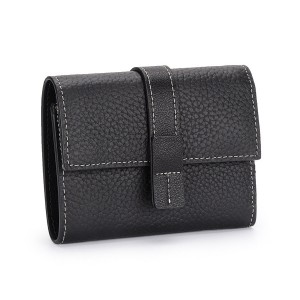 Женский кожаный кошелек Rachel черный