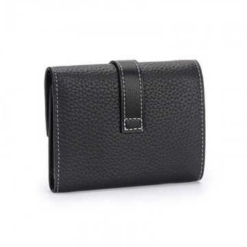 Женский кожаный кошелек Rachel черный фото