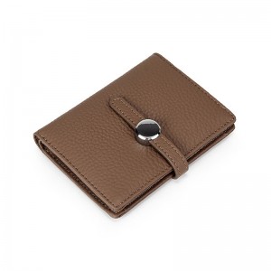 Жіночий шкіряний гаманець Annie коричневий