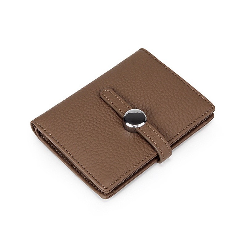 Женский кожаный кошелек Annie коричневый