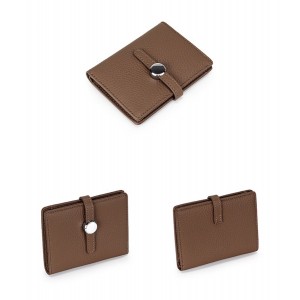 Жіночий шкіряний гаманець Annie коричневий