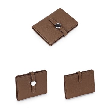 Жіночий шкіряний гаманець Annie коричневий фото