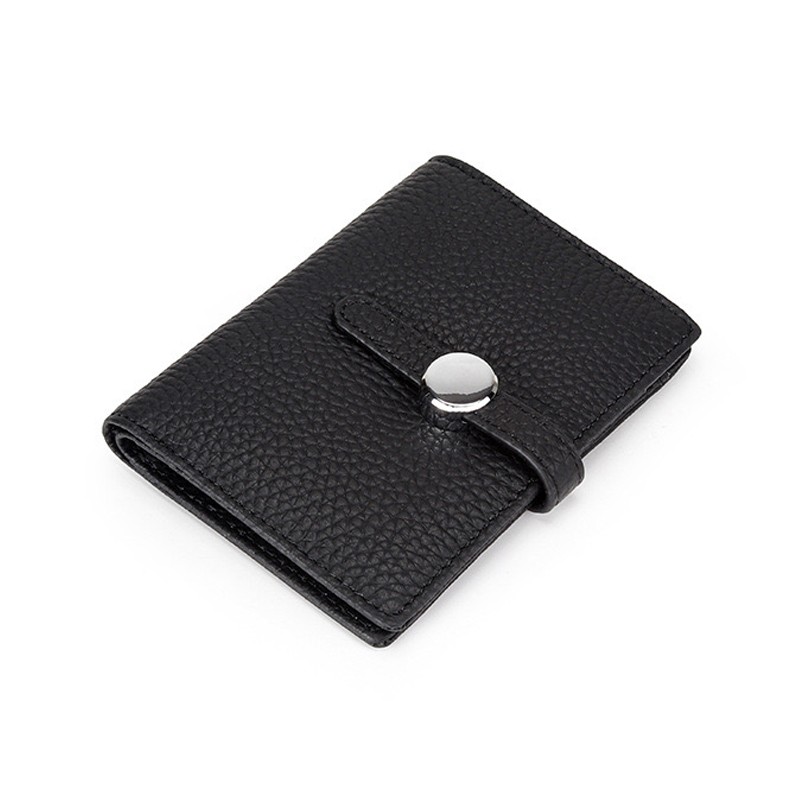 Женский кожаный кошелек Annie черный