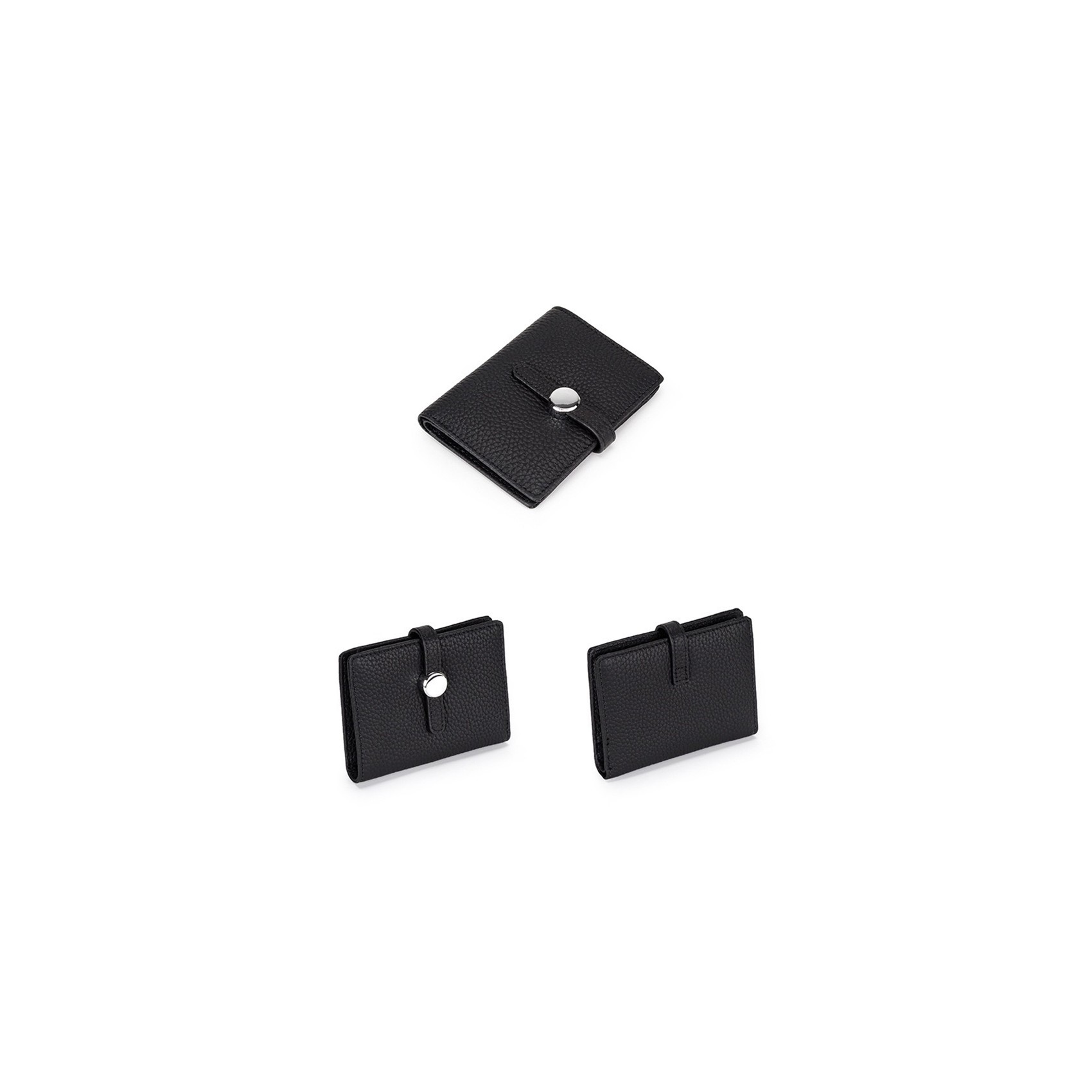 Жіночий шкіряний гаманець Annie чорний