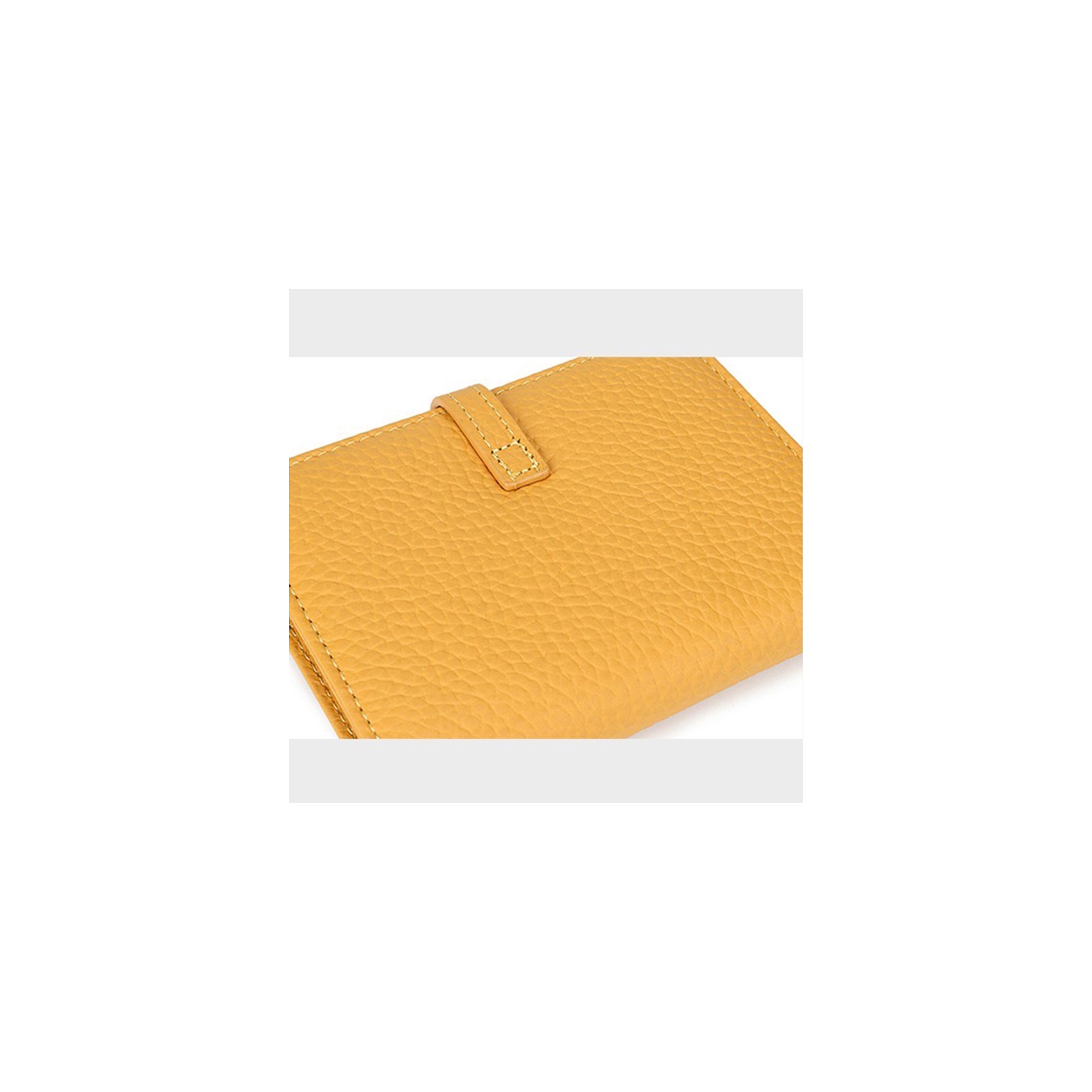Жіночий шкіряний гаманець Annie жовтий