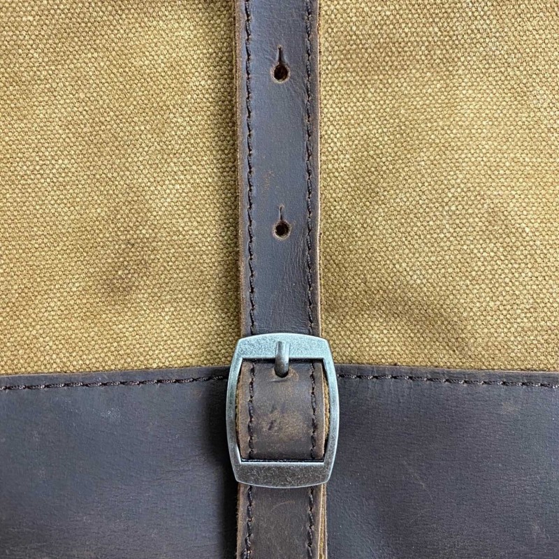 Жіноча сумка-тоут Acadia коричнева - 2 фото