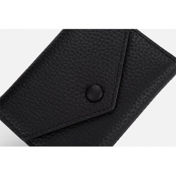 Женский кожаный кошелек Ellie черный фото