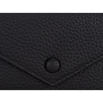 Жіночий шкіряний гаманець Ellie чорний фото