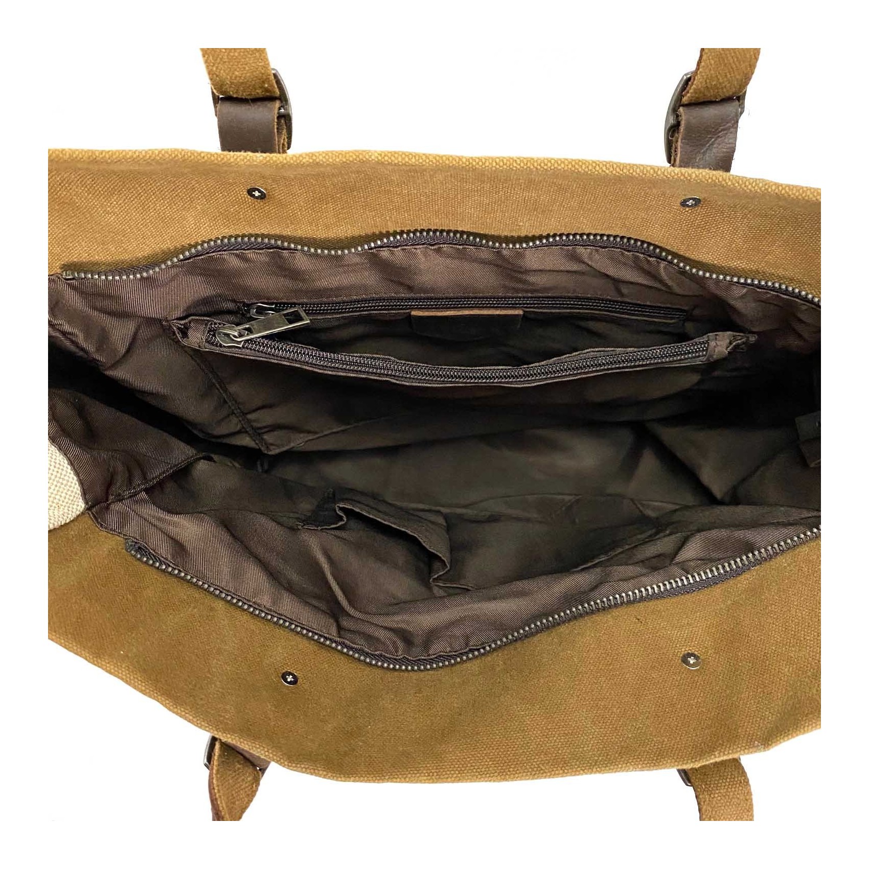 Жіноча сумка-тоут Acadia коричнева