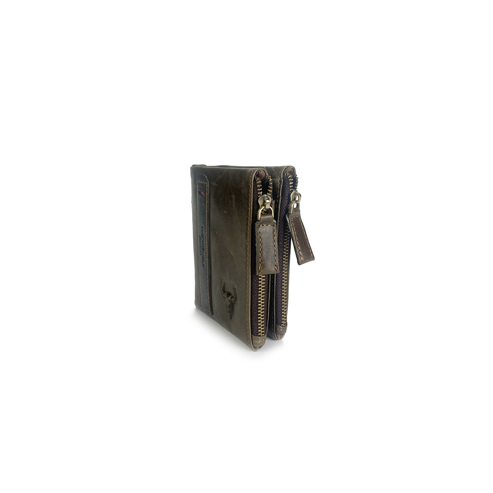 Чоловічий шкіряний гаманець Corrida коричневий