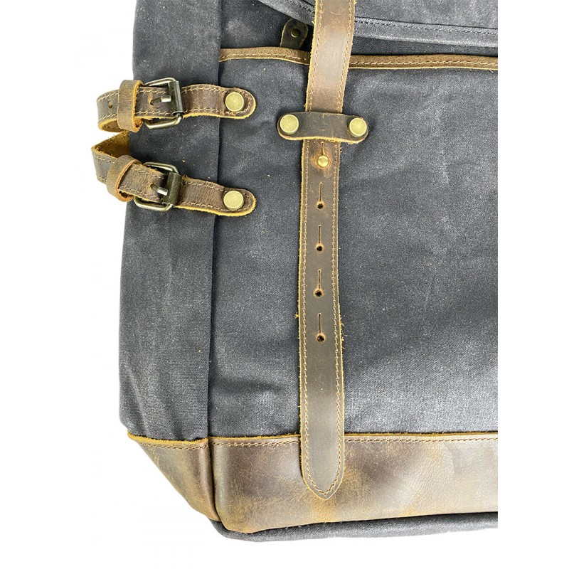 Чоловічий міський рюкзак Christopher графіт - 4 фото