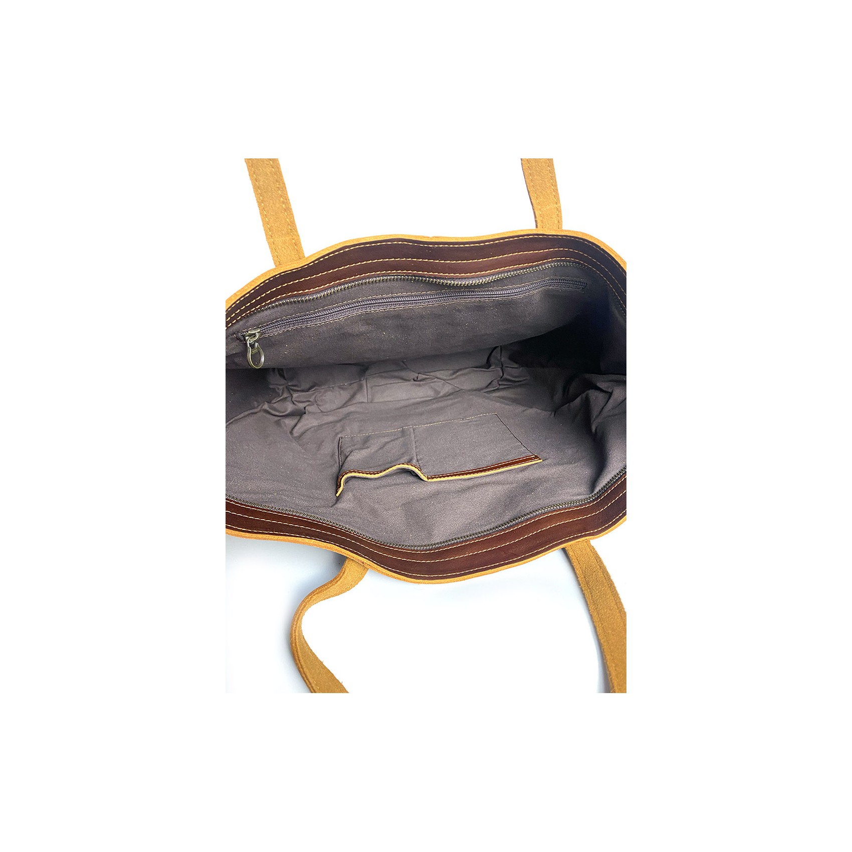 Жіноча шкіряна сумка Carrie коричнева