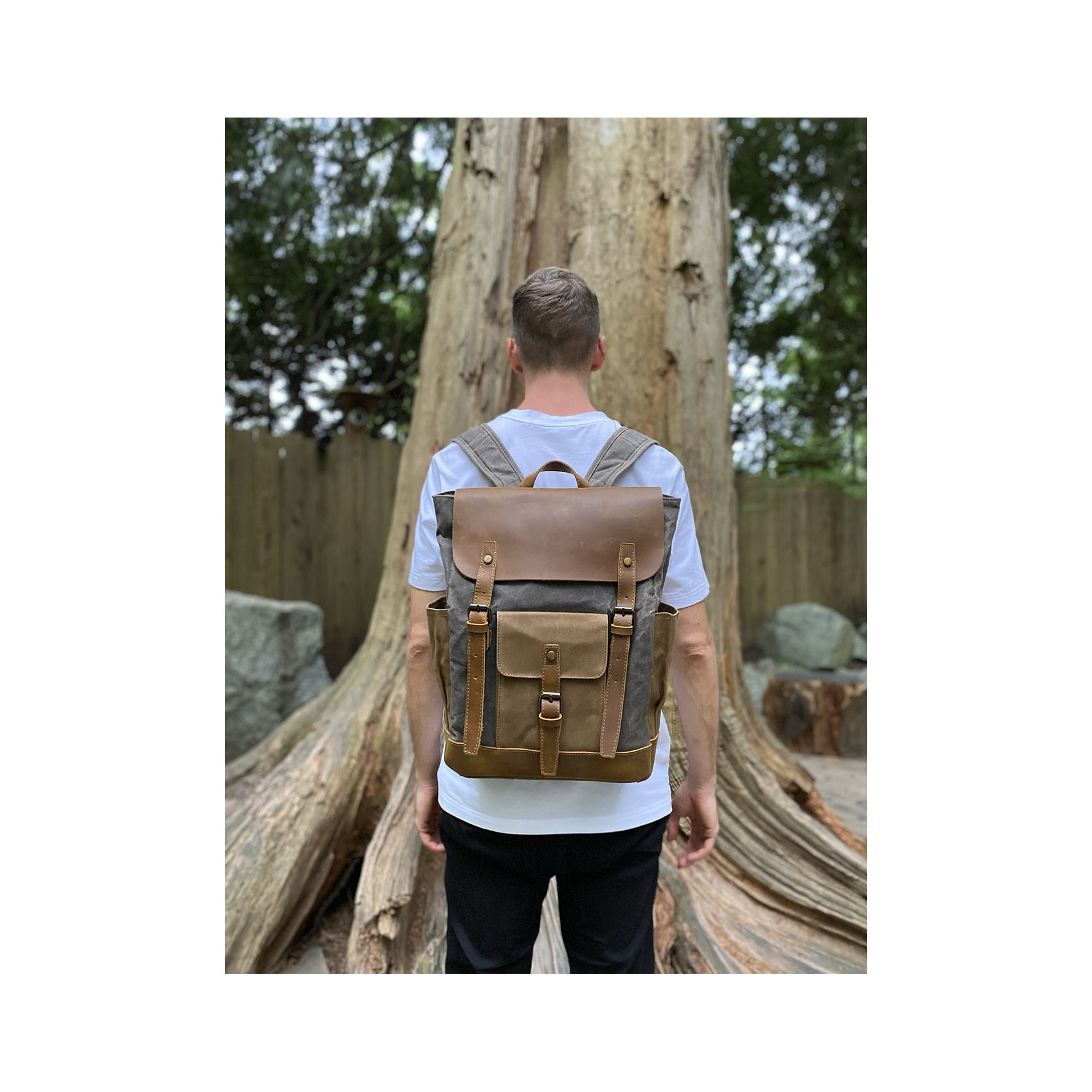 Чоловічий міський рюкзак Jacob тауп