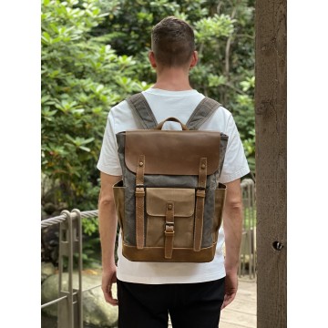 Чоловічий міський рюкзак Jacob тауп фото