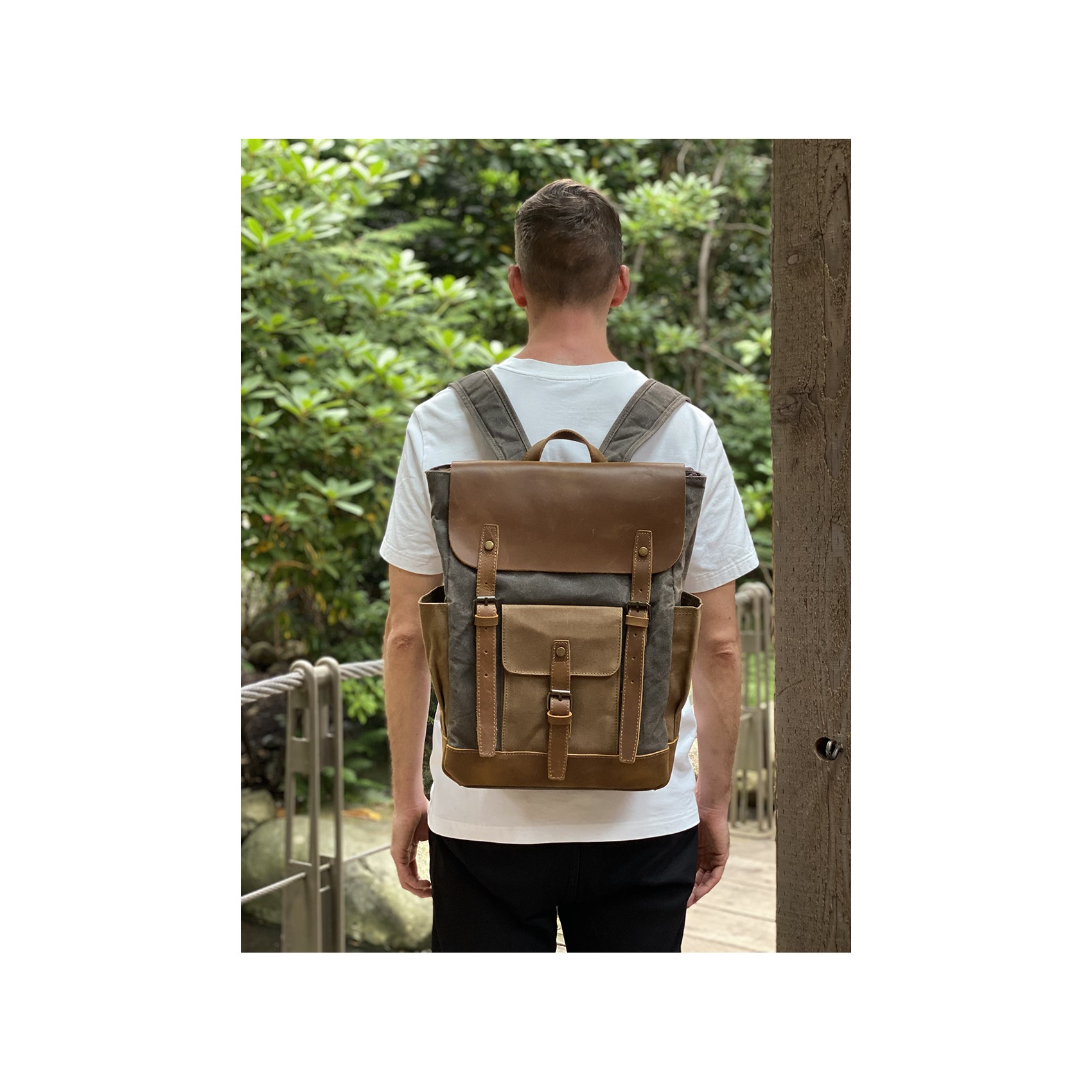 Чоловічий міський рюкзак Jacob тауп