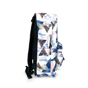 Рюкзак Mountains білий з синім малюнком