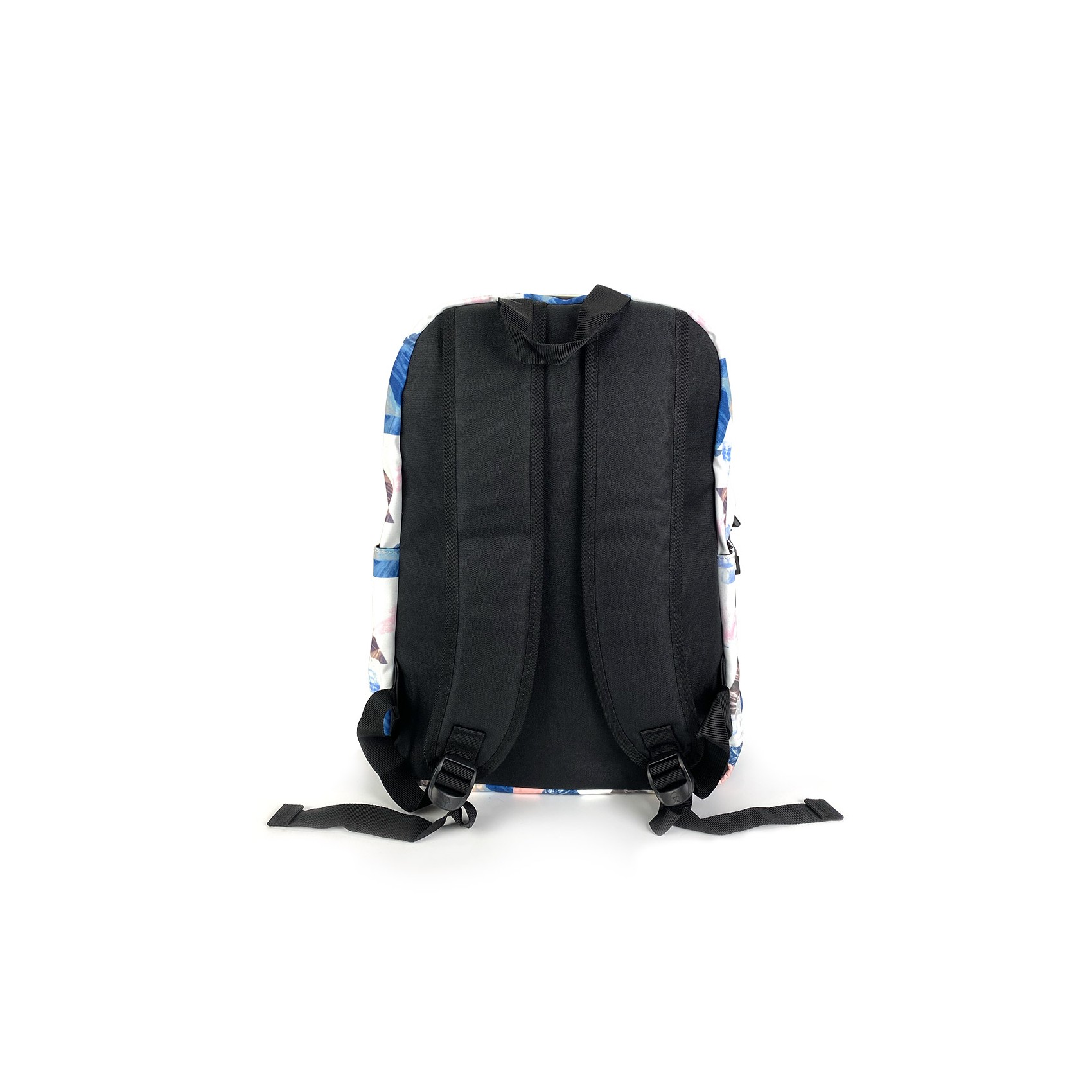 Рюкзак Mountains белый с синим рисунком