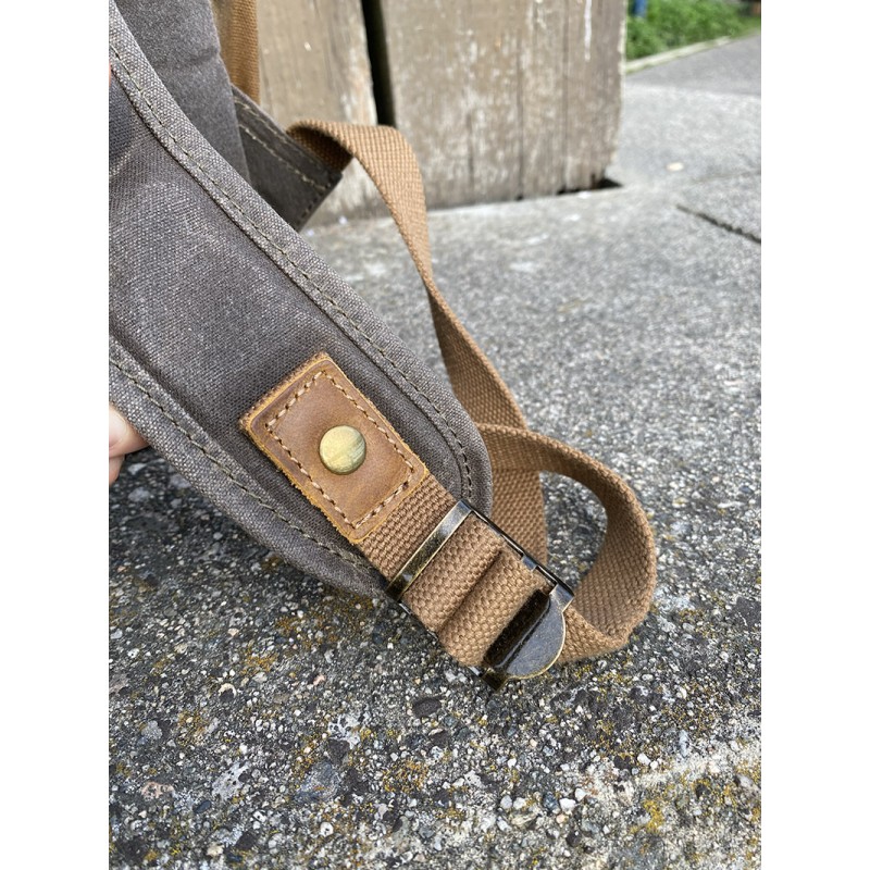 Чоловічий міський рюкзак Jacob тауп - 12 фото