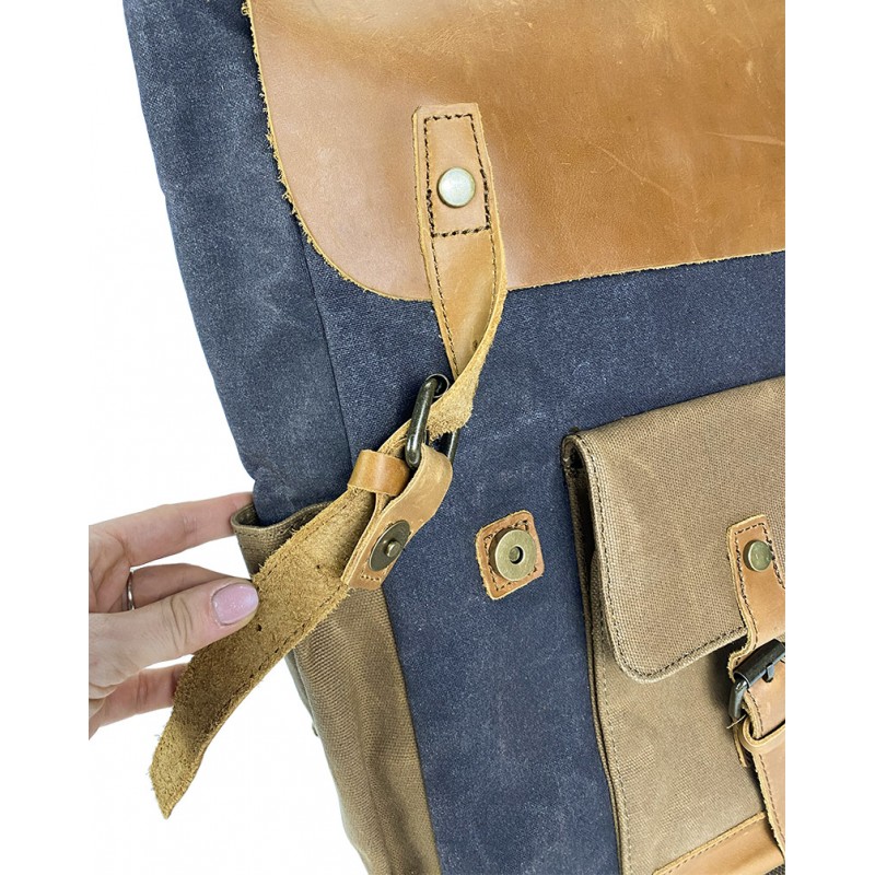 Чоловічий міський рюкзак Jacob графіт - 5 фото