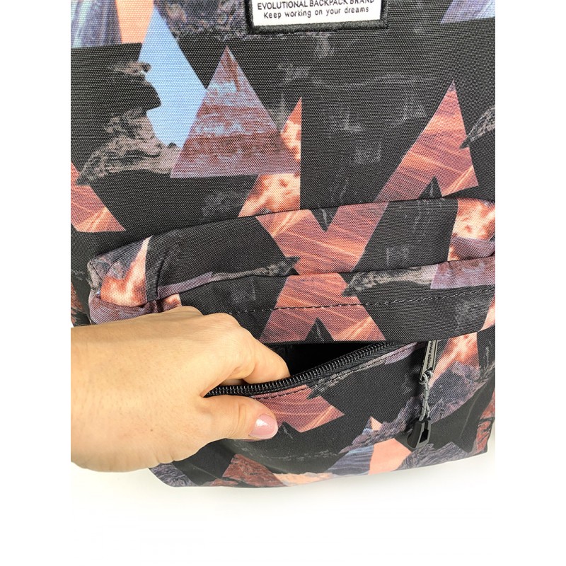 Рюкзак Mountains різнокольоровий - 5 фото