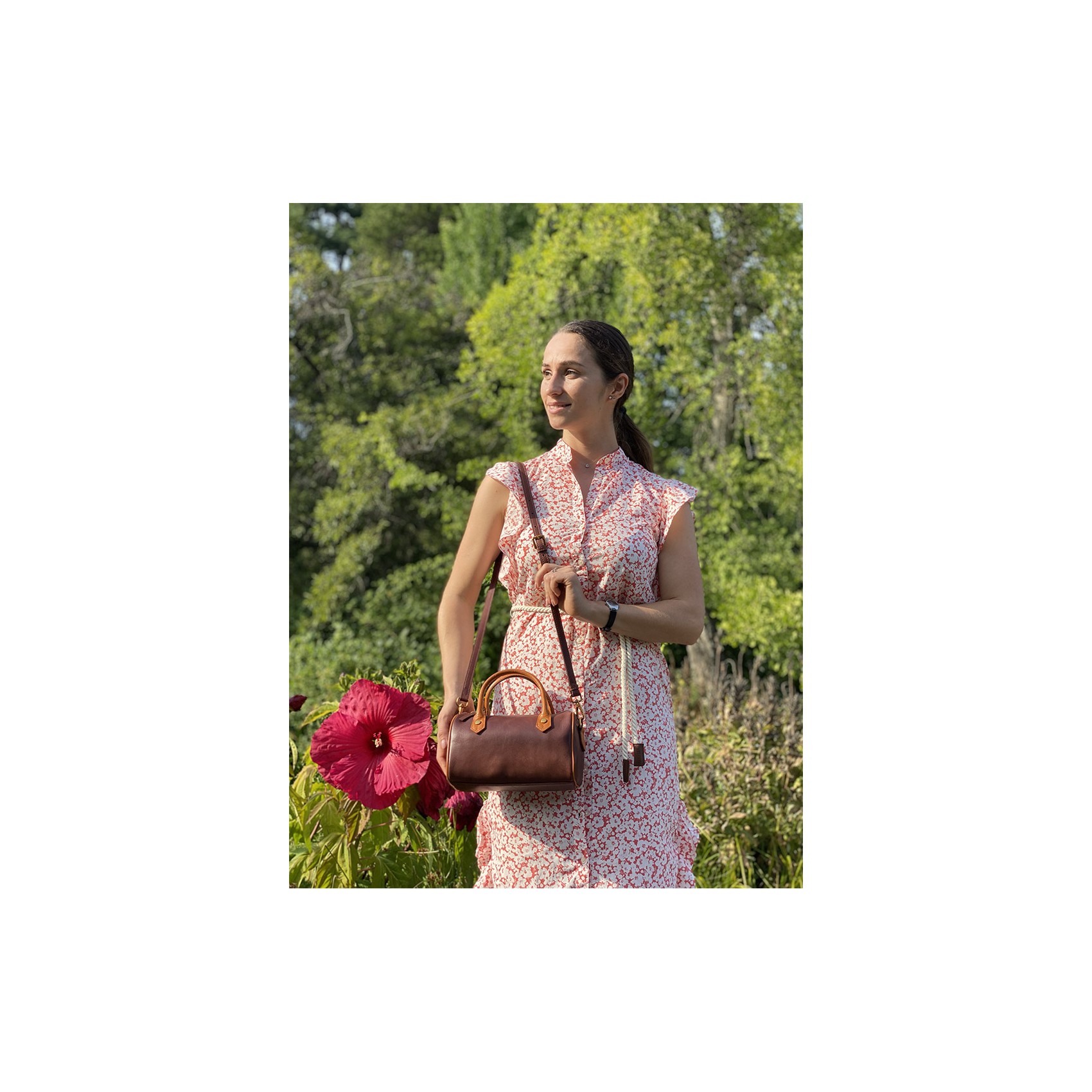 Жіноча шкіряна сумка Patti коричнева