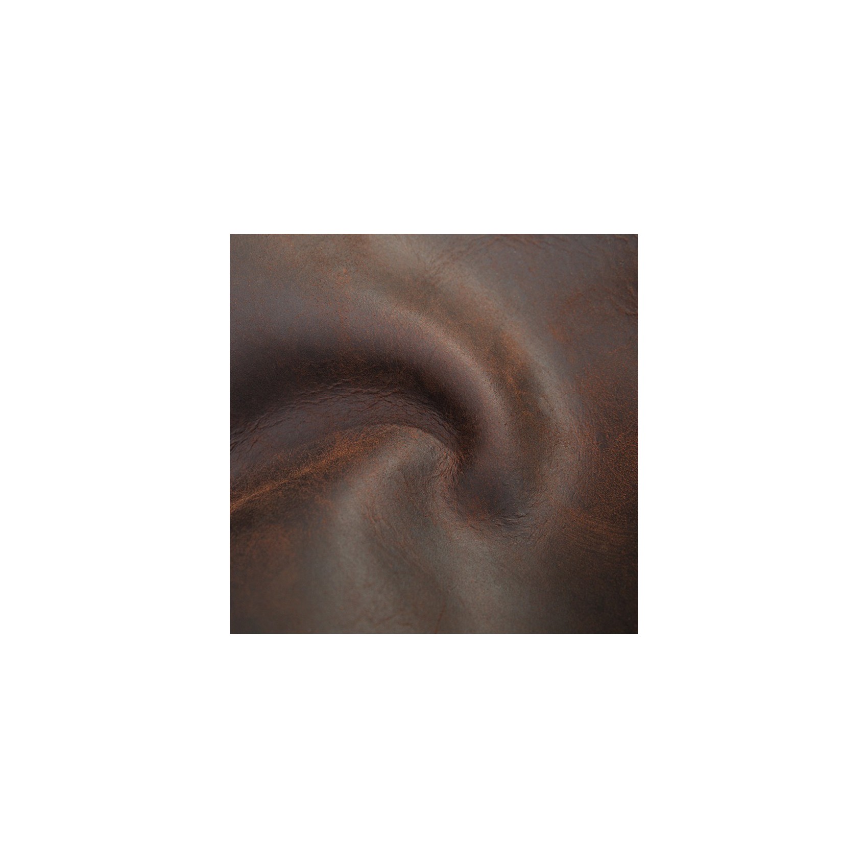 Мужская кожаная сумка бананка на пояс Broughton темно-коричневая